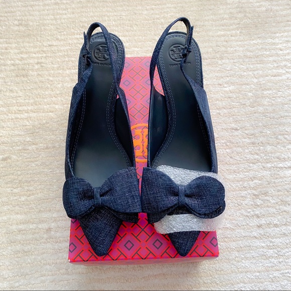 NWT Tory Burch Rosalind sling pumps - Picture 7 of 16